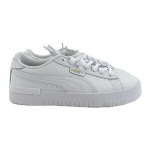 Puma | Women's Court Shoe | White w/ Gold Accents | Various Sizes **NEW